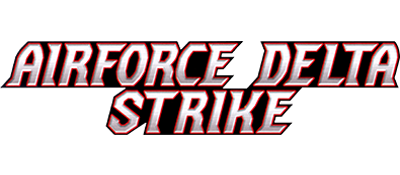 Airforce Delta Strike title screen for Playstation 2